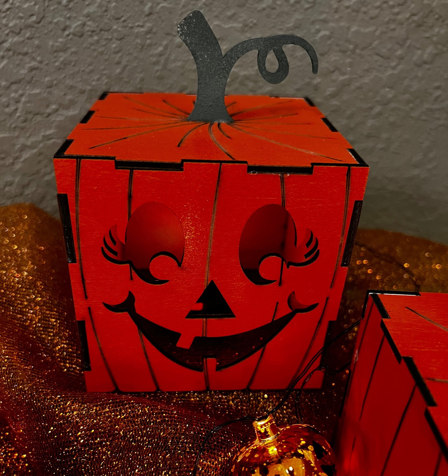 Jack O Lantern Cubes