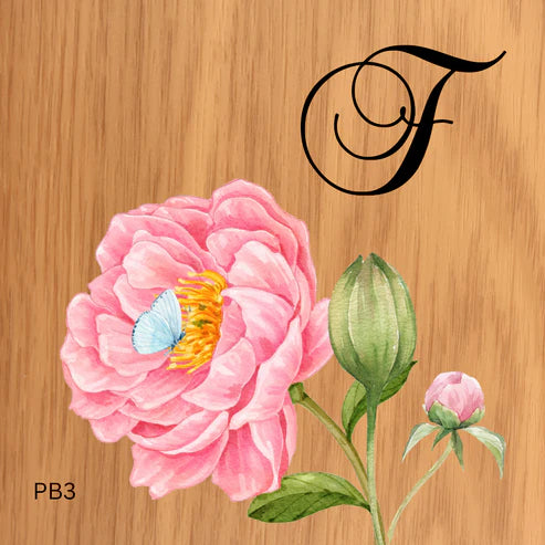 Personalized Decorative Floral Board