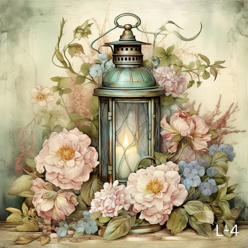 L-Floral Lantern