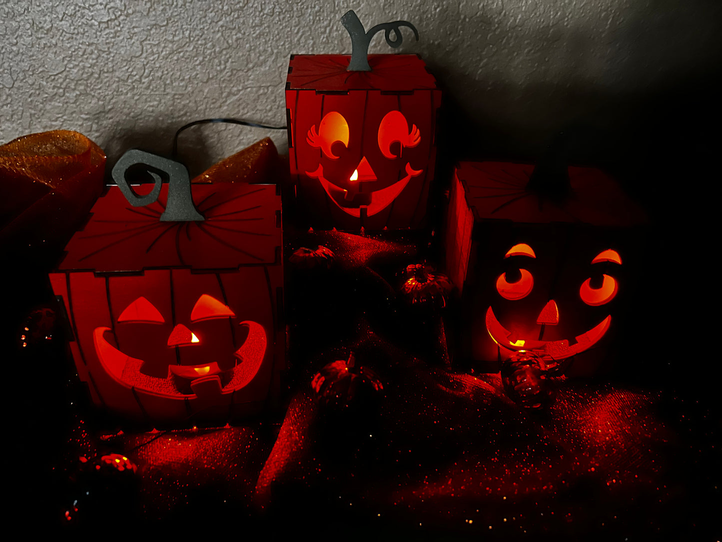 Jack O Lantern Cubes