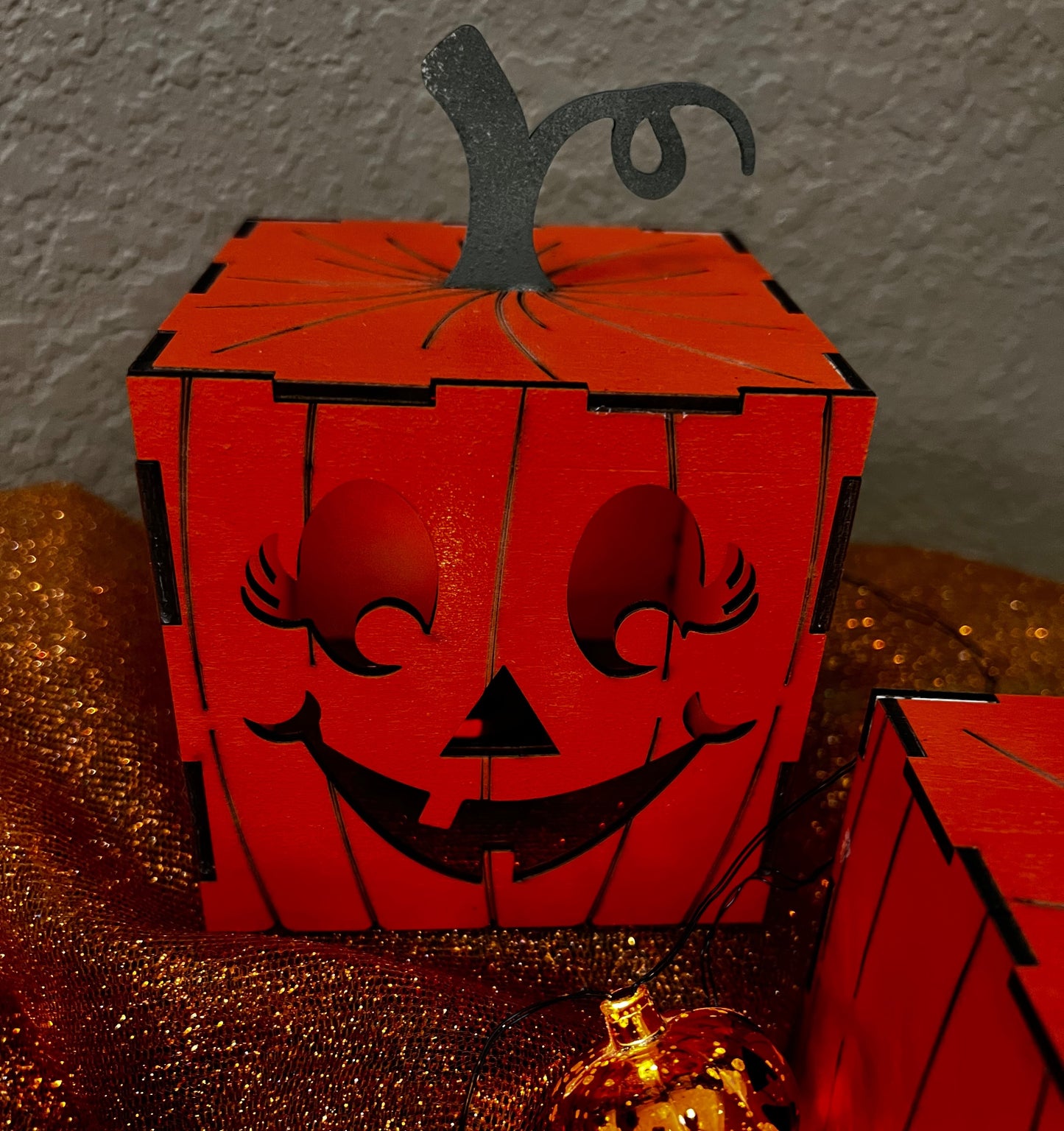 Jack O Lantern Cubes