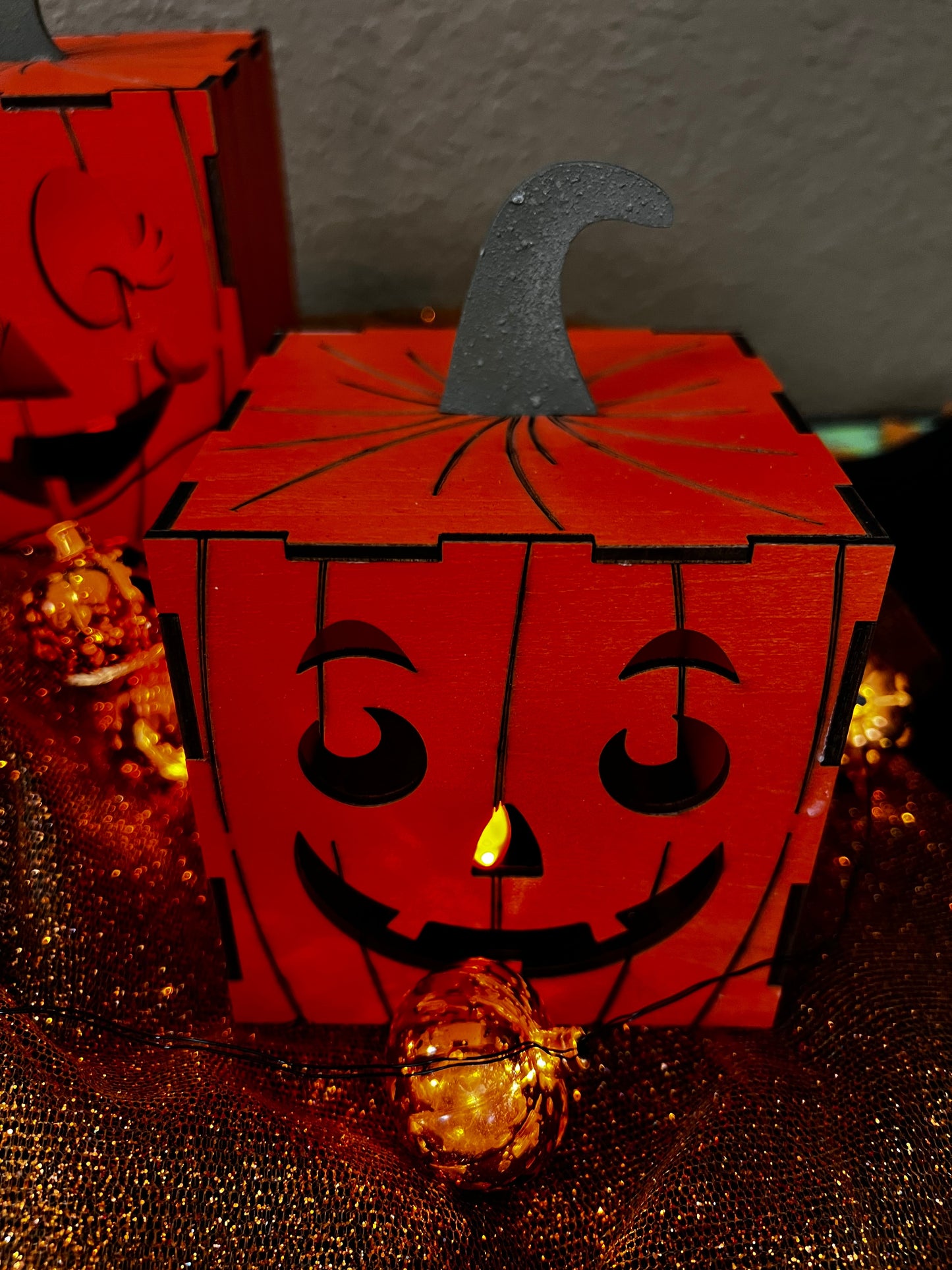 Jack O Lantern Cubes