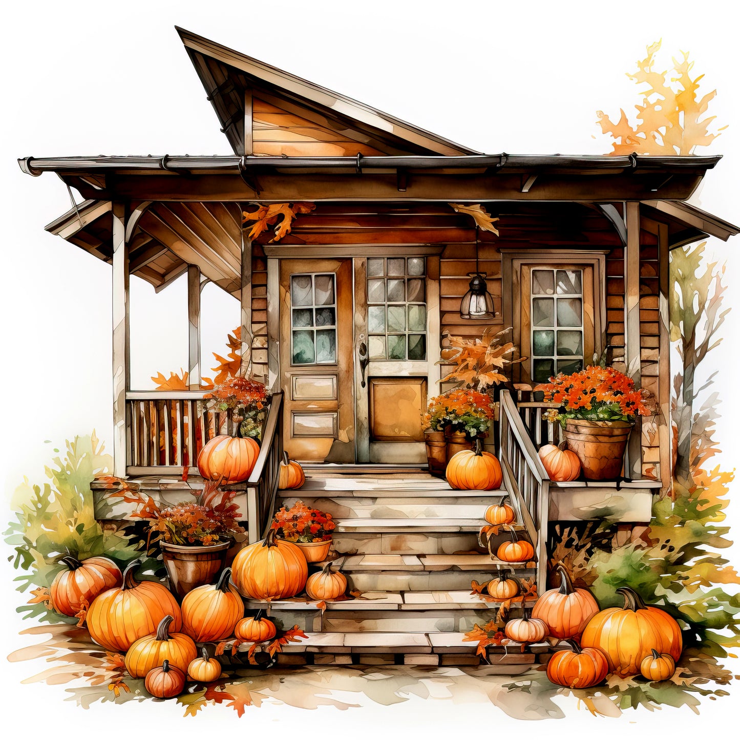 H-Fall Front Porch